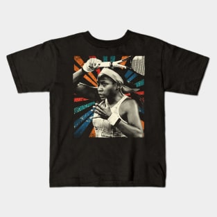 vintage coco gauff shirt Kids T-Shirt
